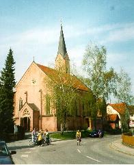 Kirche Maria Himmelfahrt im heutigen Schwabegg, 
einstmals Grafschaft Schwabeck